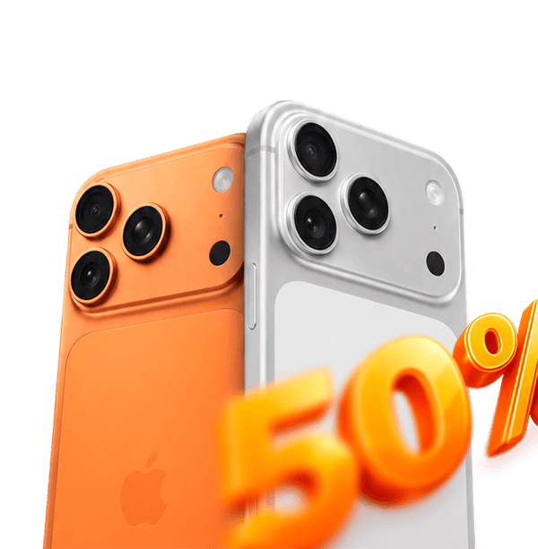 СКИДКА 50% НА iPHONE