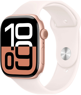 Смарт-часы Apple Watch Series 10, 46 мм цвет «розовое золото»